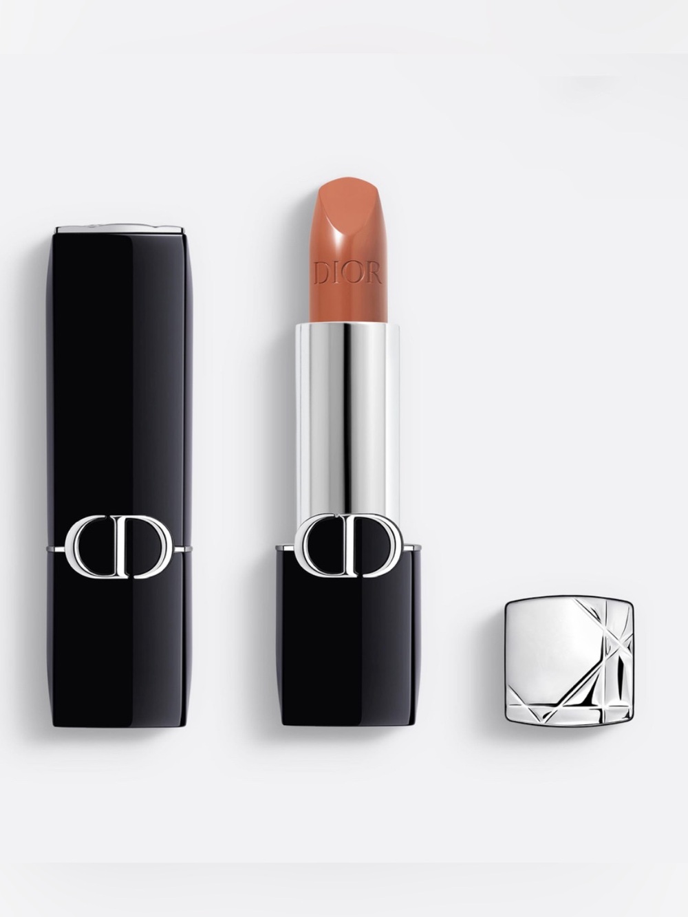 New Rouge DIOR Couture Color #200 Nude Touch Satin Finish Lipstick